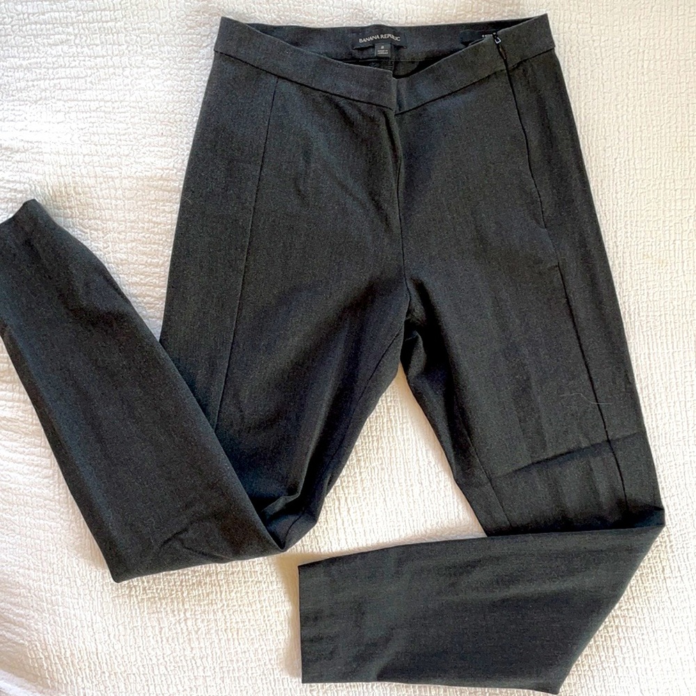 Gray Banana Republic Devon Fit Pants